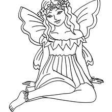 220x220 Fairy On The Moon Coloring Pages