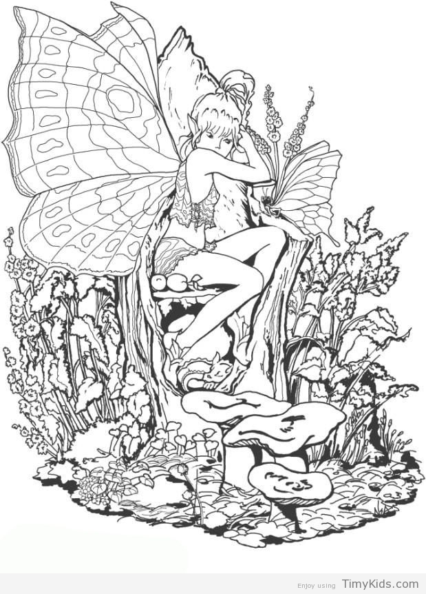 619x862 Moon Fairy Coloring Pages Timykids