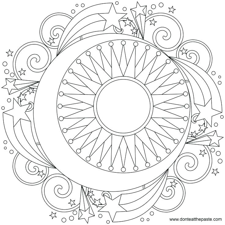 736x736 Moon Coloring Pages Sun And Moon Coloring Pages 6 Best Images