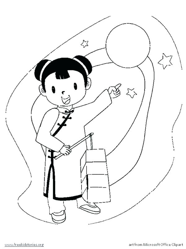 600x800 Moon Festival Coloring Sheets Pages Mid Autumn 3 Colouring