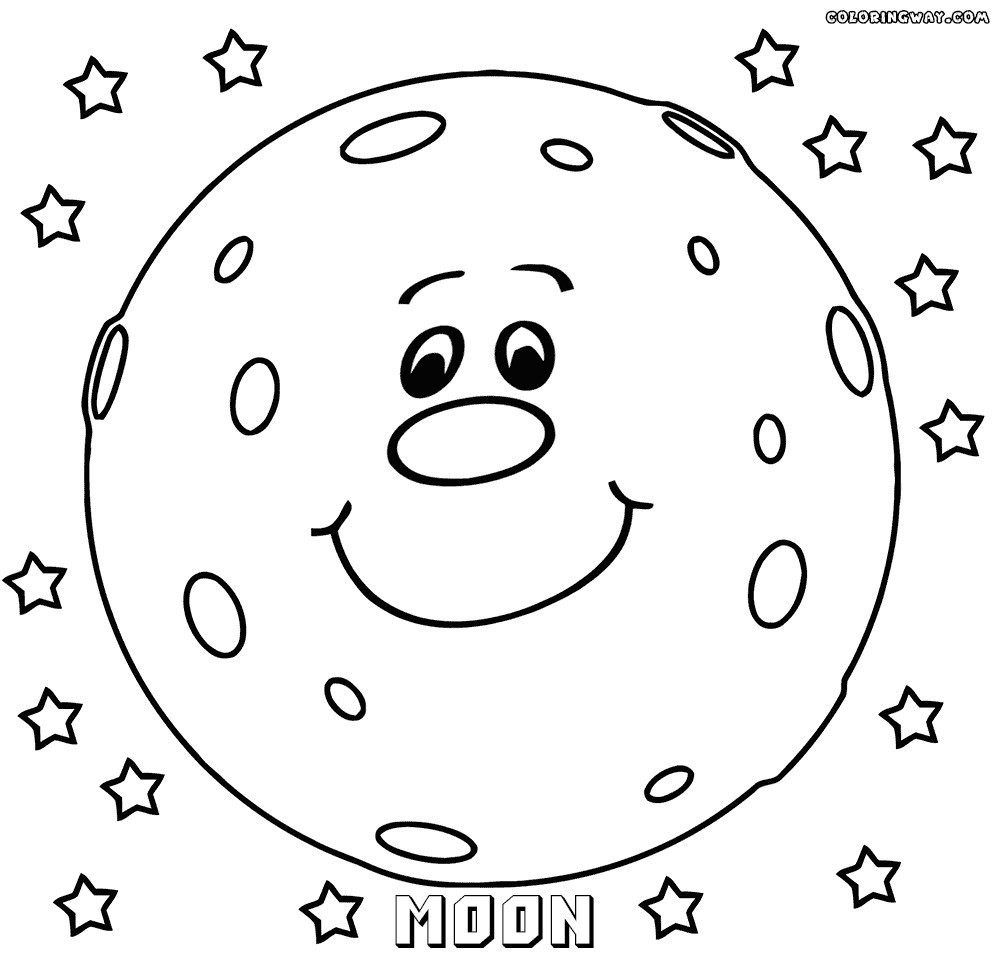 1000x957 Popular Coloring Pages Of The Moon Unsurpassed Phases Grand Blood