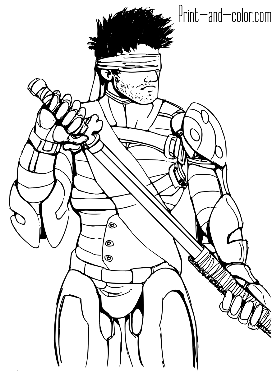 891x1200 Mortal Kombat Coloring Pages 11