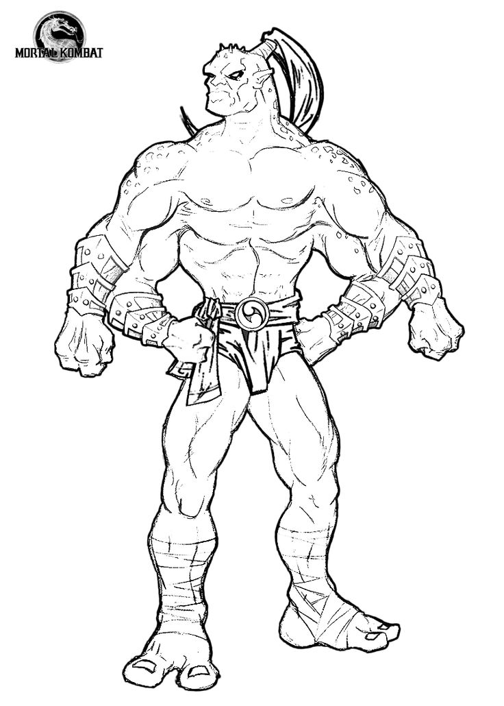 736x1030 Pleasant Design Ideas Mortal Kombat Coloring Pages To Print Xl
