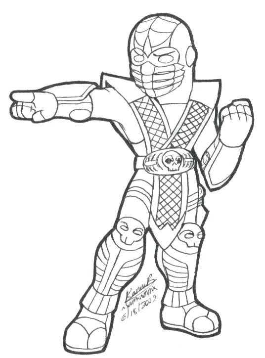 536x724 Mortal Kombat Coloring Pages Mortal Kombat Coloring Pages Hrusca