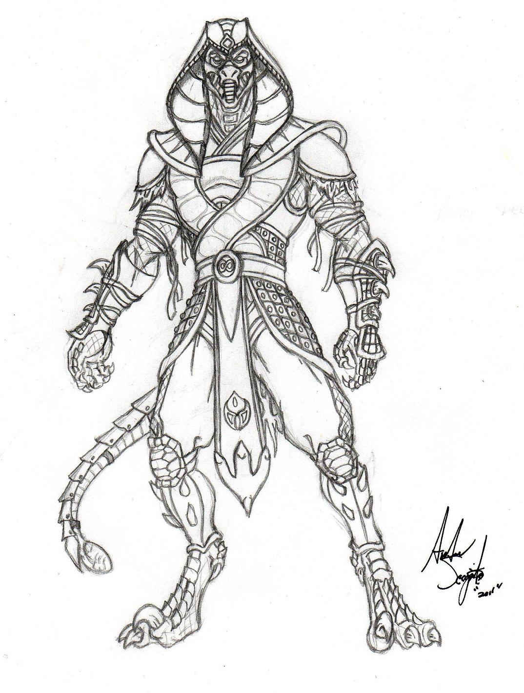 1074x1421 Full Mortal Kombat Coloring Pages Marvellous D