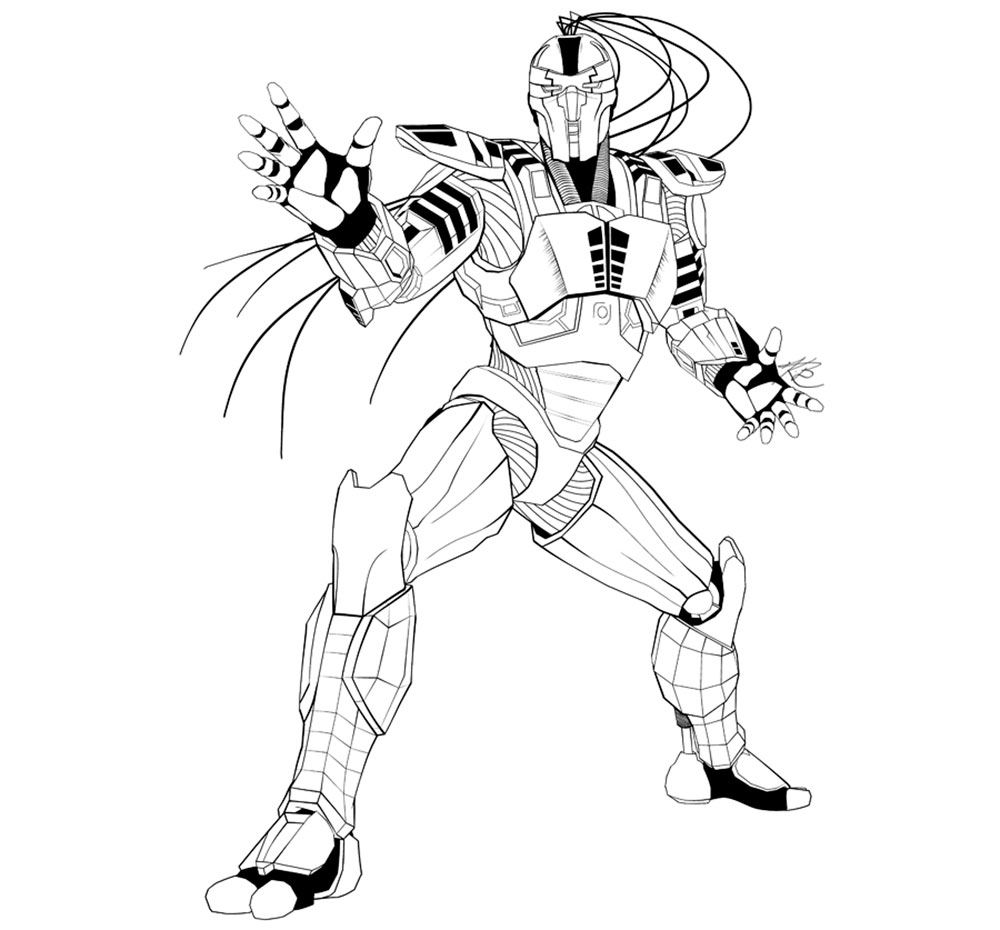 1000x930 Inspirational Mortal Kombat Coloring Pages On Line Free Printable