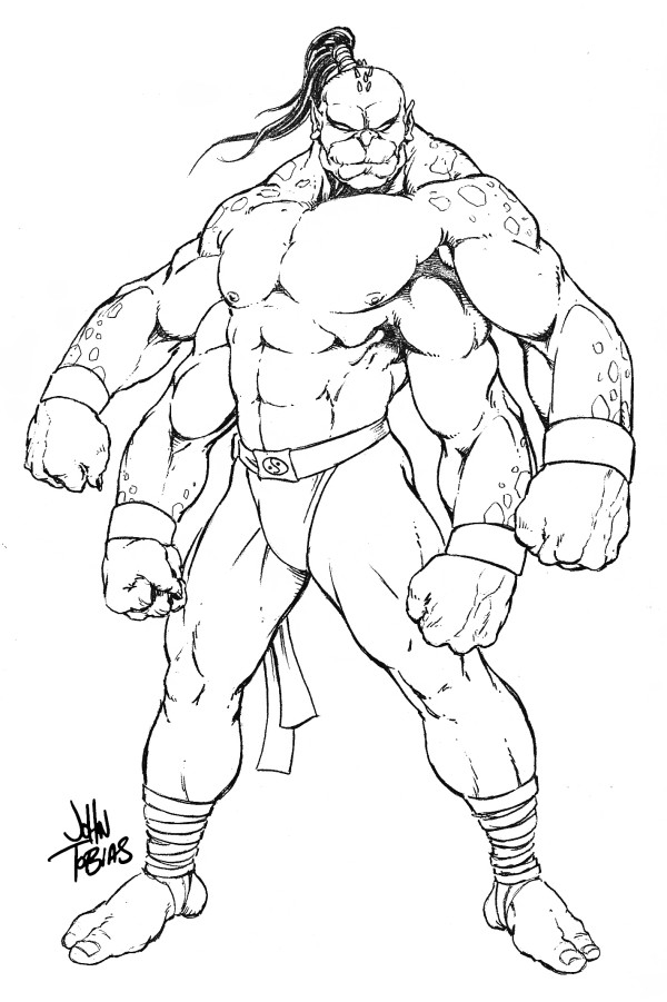 Mortal Kombat X Coloring Pages