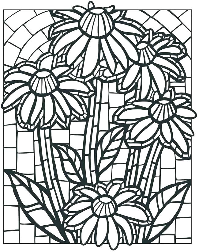 650x822 Mosaic Coloring Pages Free Mosaic Coloring Pages Free Mosaic