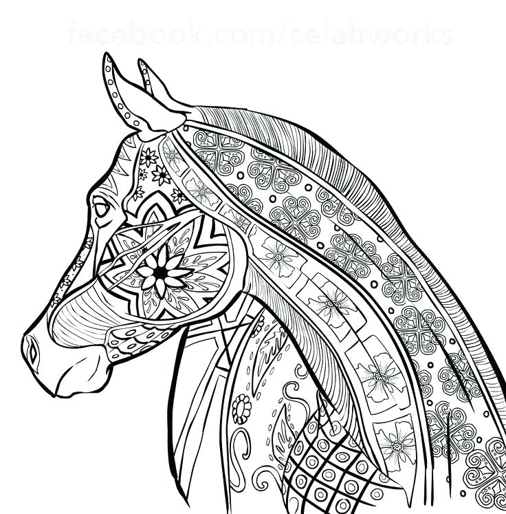 736x747 Mosaic Coloring Pages To Print