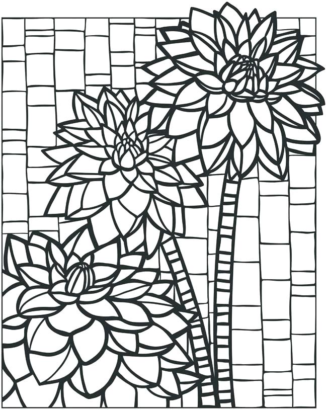 650x815 Mosaic Coloring Pages Mosaic Coloring Pages Unique Mosaic Books
