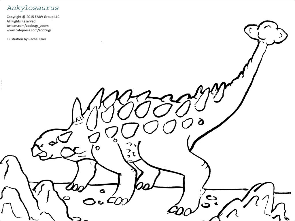1024x768 Dinosaur Coloring Sheets 1