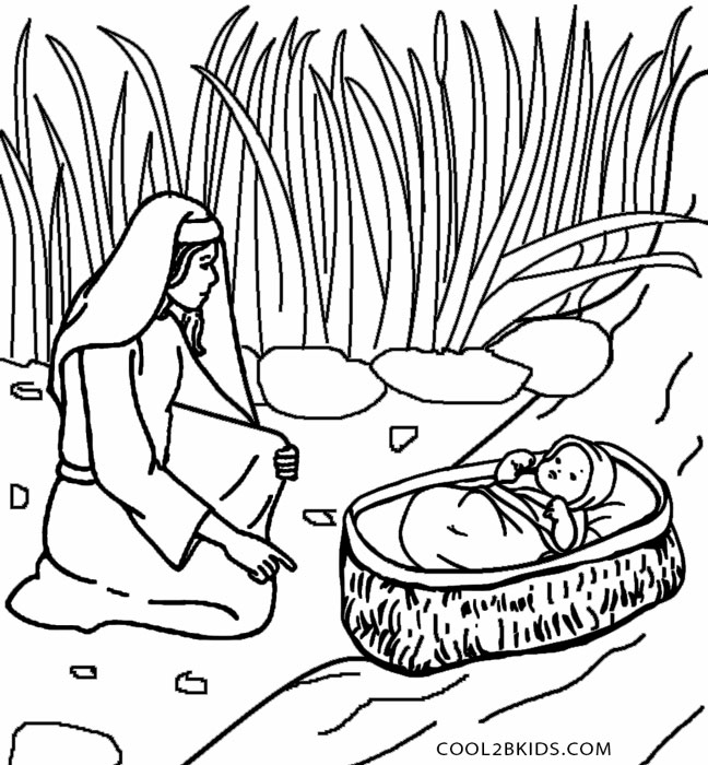 648x700 Printable Moses Coloring Pages For Kids Cool2bkids