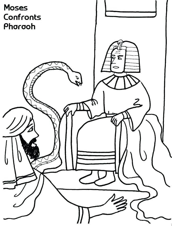 728x956 10 Plagues Coloring Pages Baby Basket Coloring Page Ten Plagues