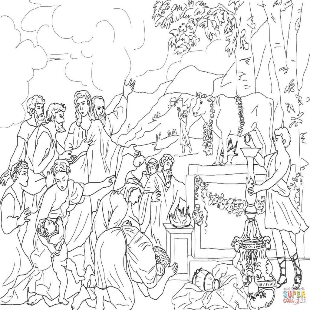 1024x1024 Coloring Pages Ten Free Printable Commandment Kids Fifth Greatest