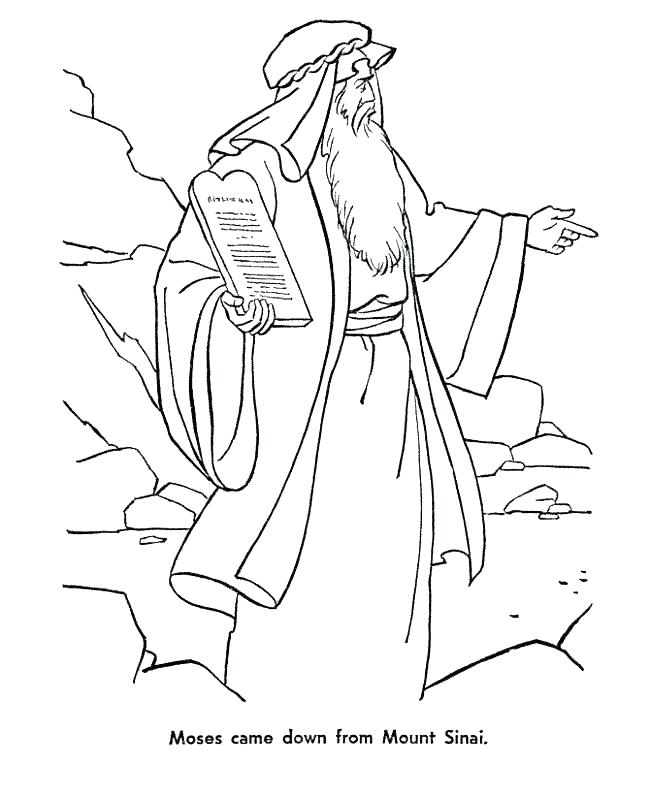 650x795 10 Commandments Coloring Page Ten Commandments Coloring Page Ten