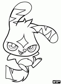236x322 Waldo Kitties Moshi Monster Coloring Page