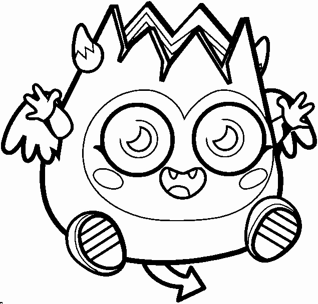 Moshi Monsters Moshlings Coloring Pages