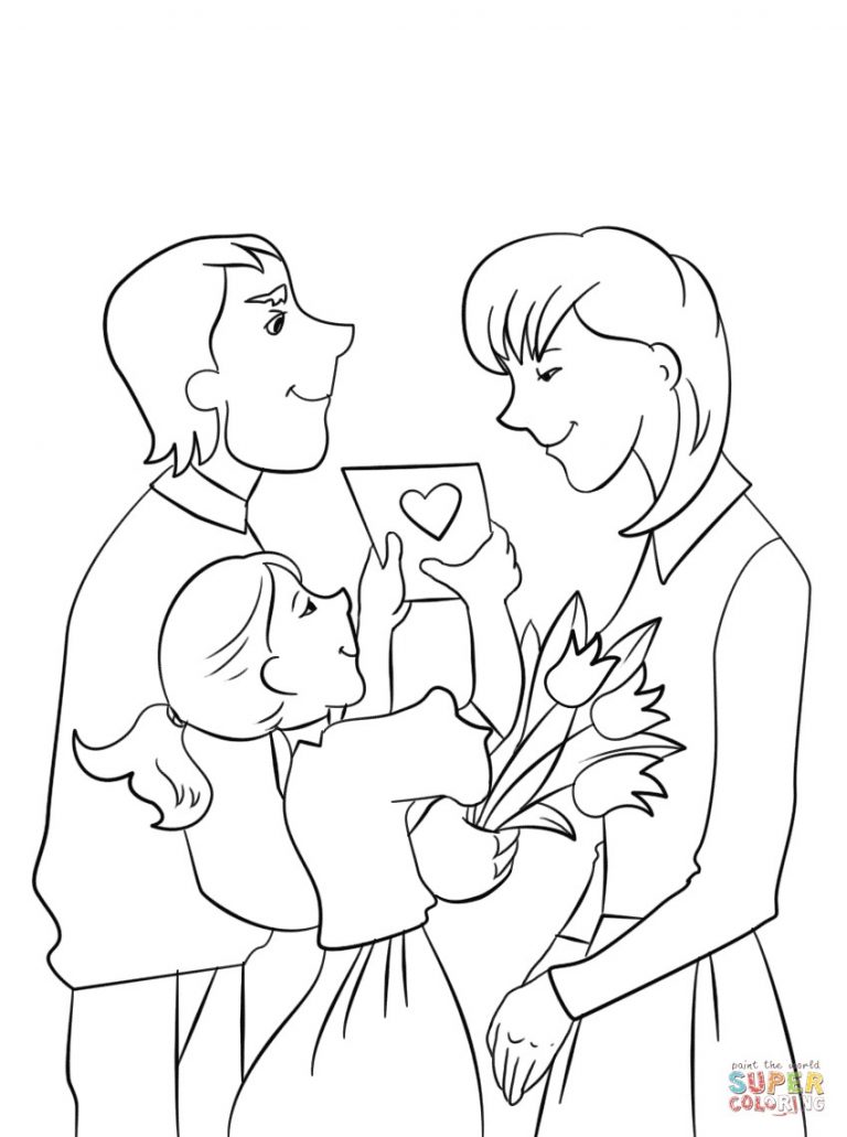 768x1031 Trend Mother And Daughter Coloring Pages Mom Copy Best Of Helping