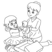 220x220 Grand Mother Amp Son Coloring Pages