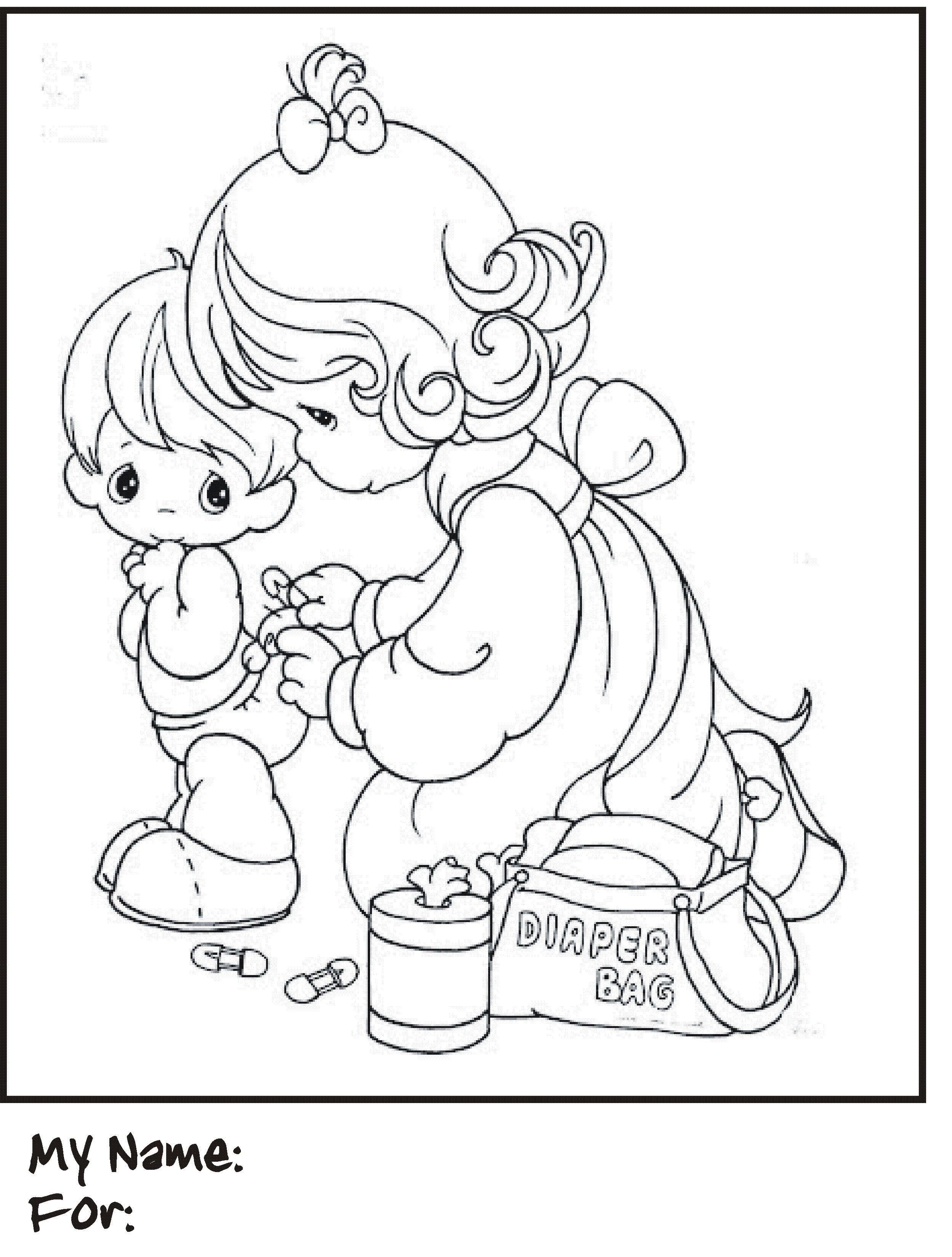 2498x3299 Coloring Pages] Free Coloring Pages Of S Precious Moments Baby