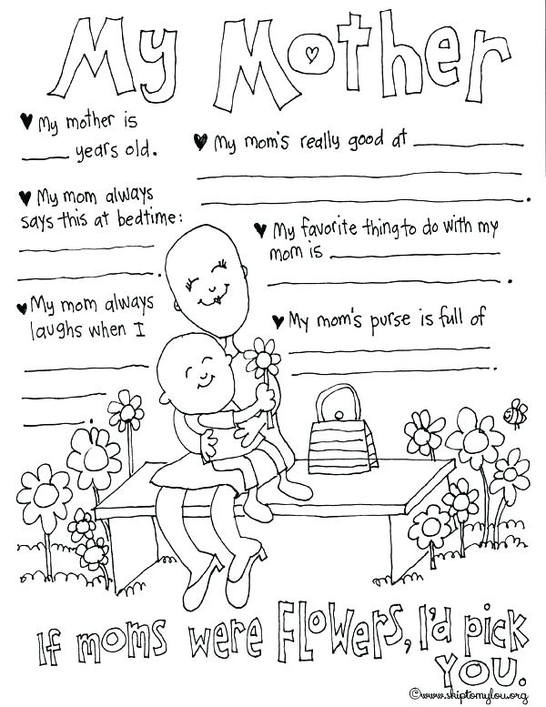 600x777 Mothers Day Coloring Pages For Grandmothers Mothers Day Coloring