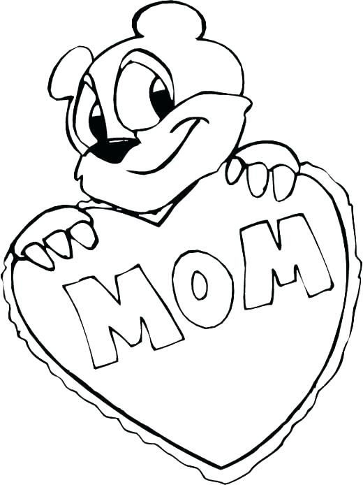520x694 Mother Daughter Printable Coloring Pages Jgheraghty.site
