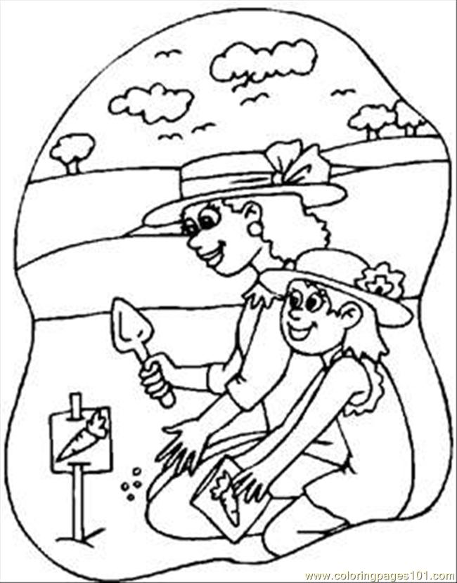650x830 27 Mom Daughter Garden Rdax 65 Coloring Page