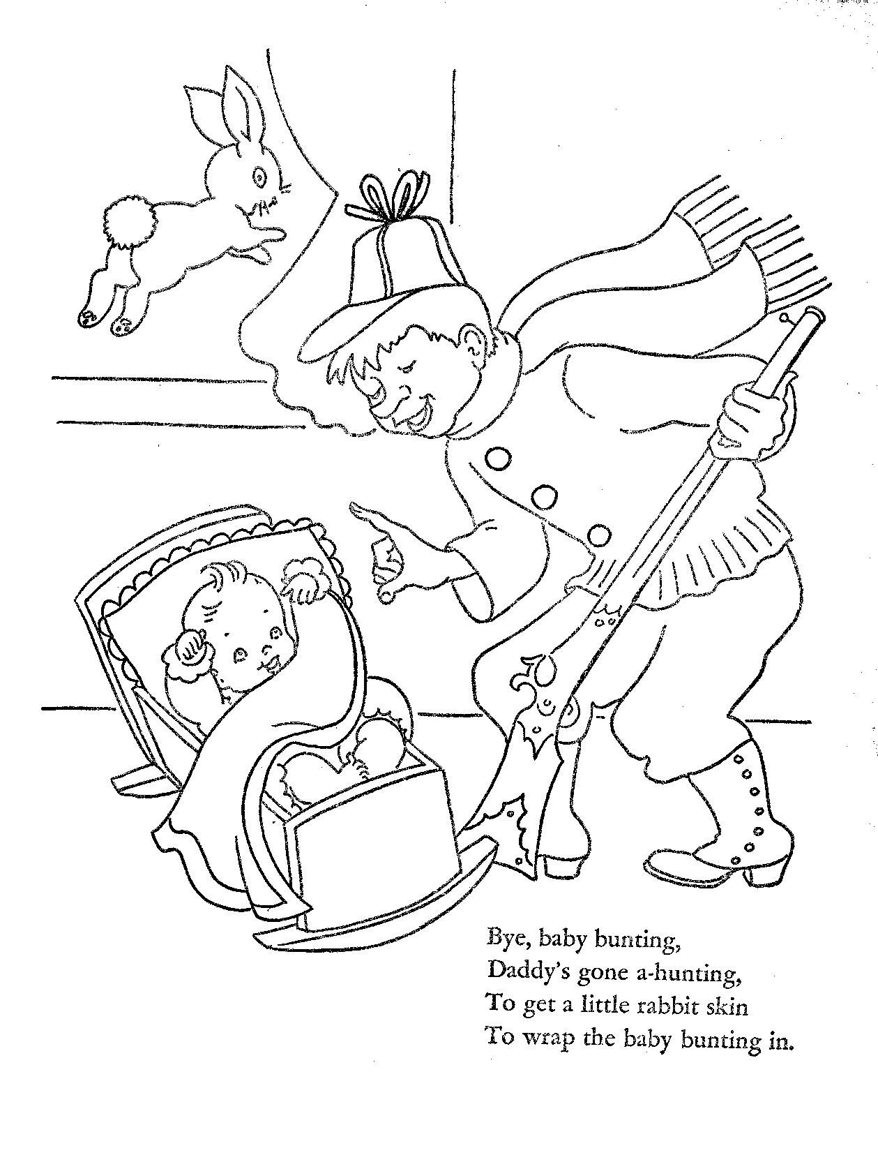 Mother Goose Coloring Pages