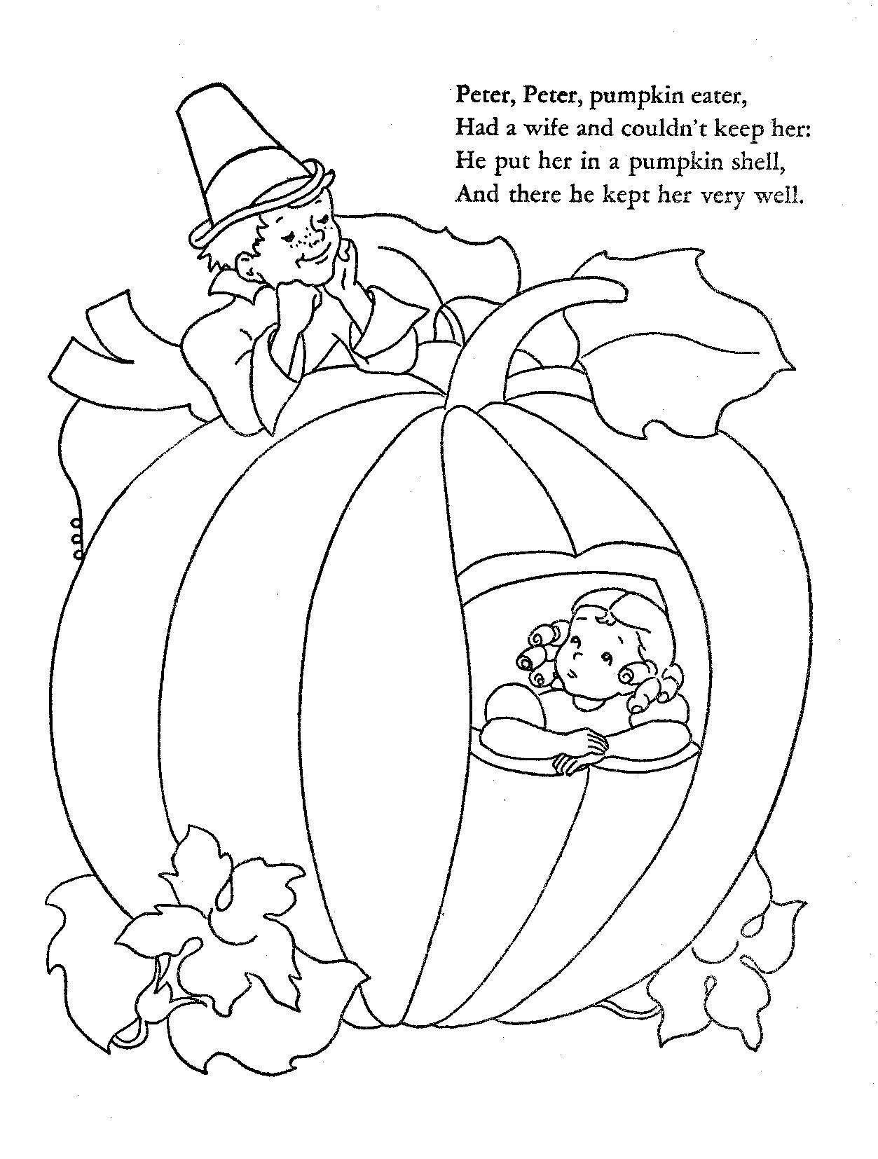1253x1654 Security Peter Pumpkin Eater Coloring Page 195