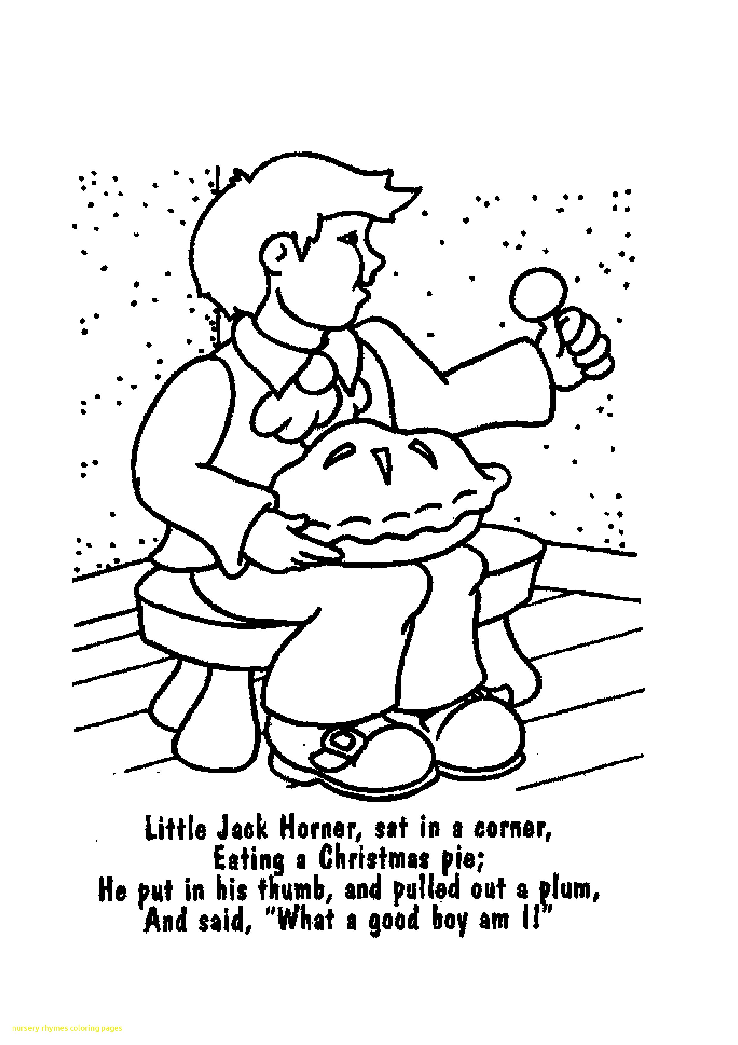 2479x3508 Modest Nursery Rhymes Coloring Pages With Rhyme Printables
