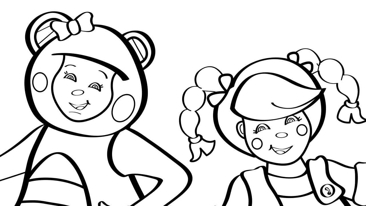 1280x720 Coloring Mother Goose Coloring Pages