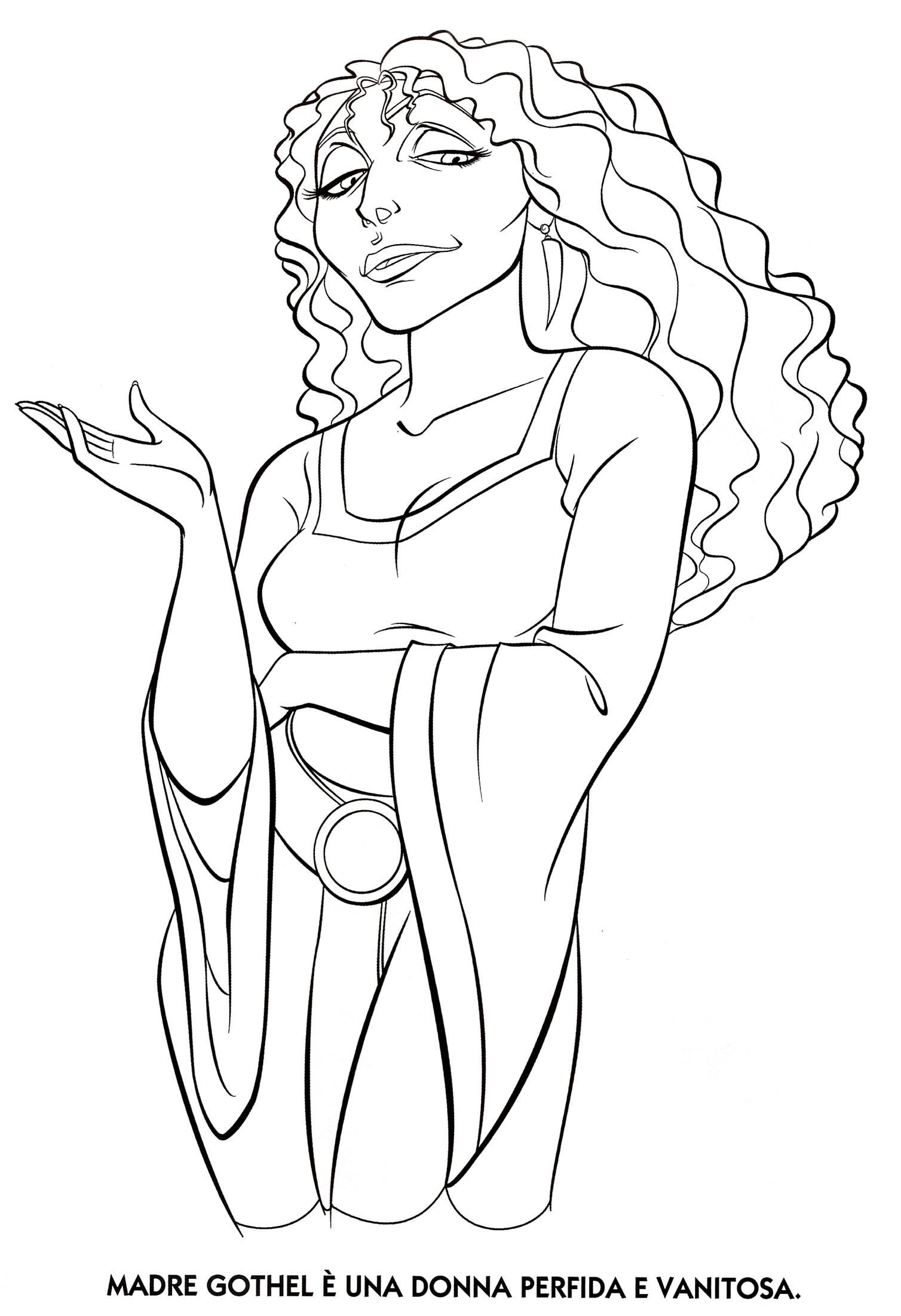 1508x2204 Mother Gothel Dibujo.jpg Coloring