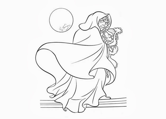 700x500 Mother Gothel Coloring Pages Free Coloring Pages And Coloring