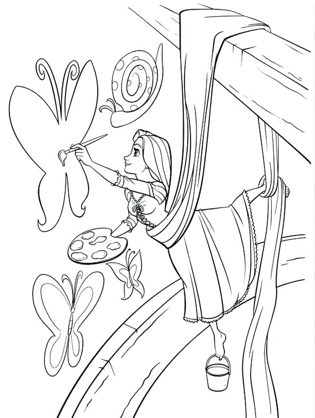 645x856 Tangled Mother Gothel Coloring Pages Coloring Pages For Good