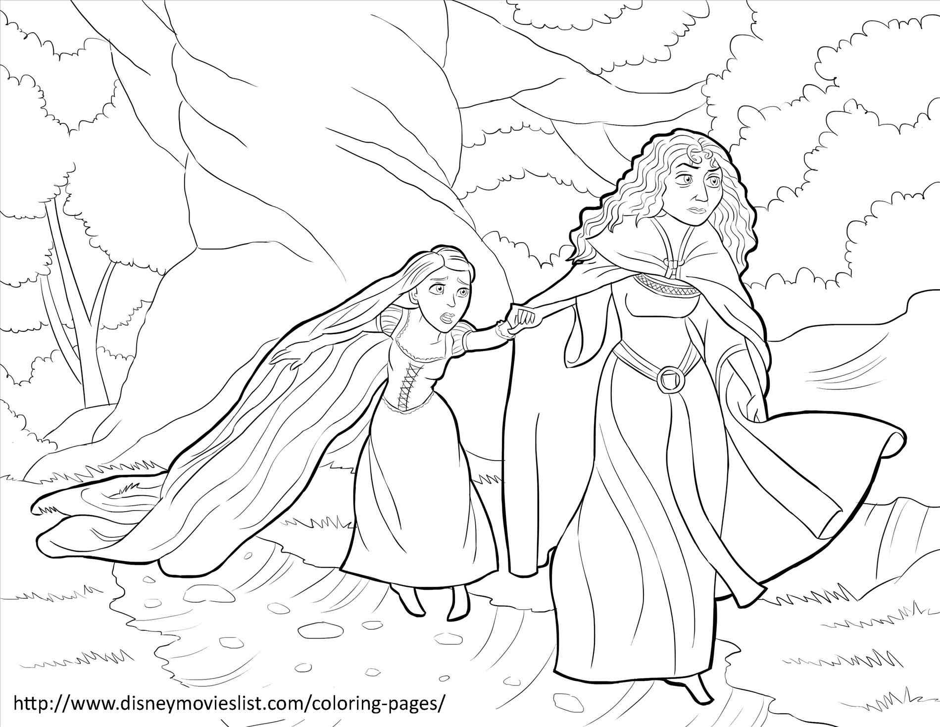 1899x1468 Tangled Pascal Coloring Pages