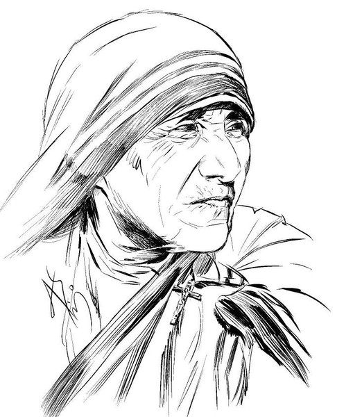 509x600 Saints Coloring Pages