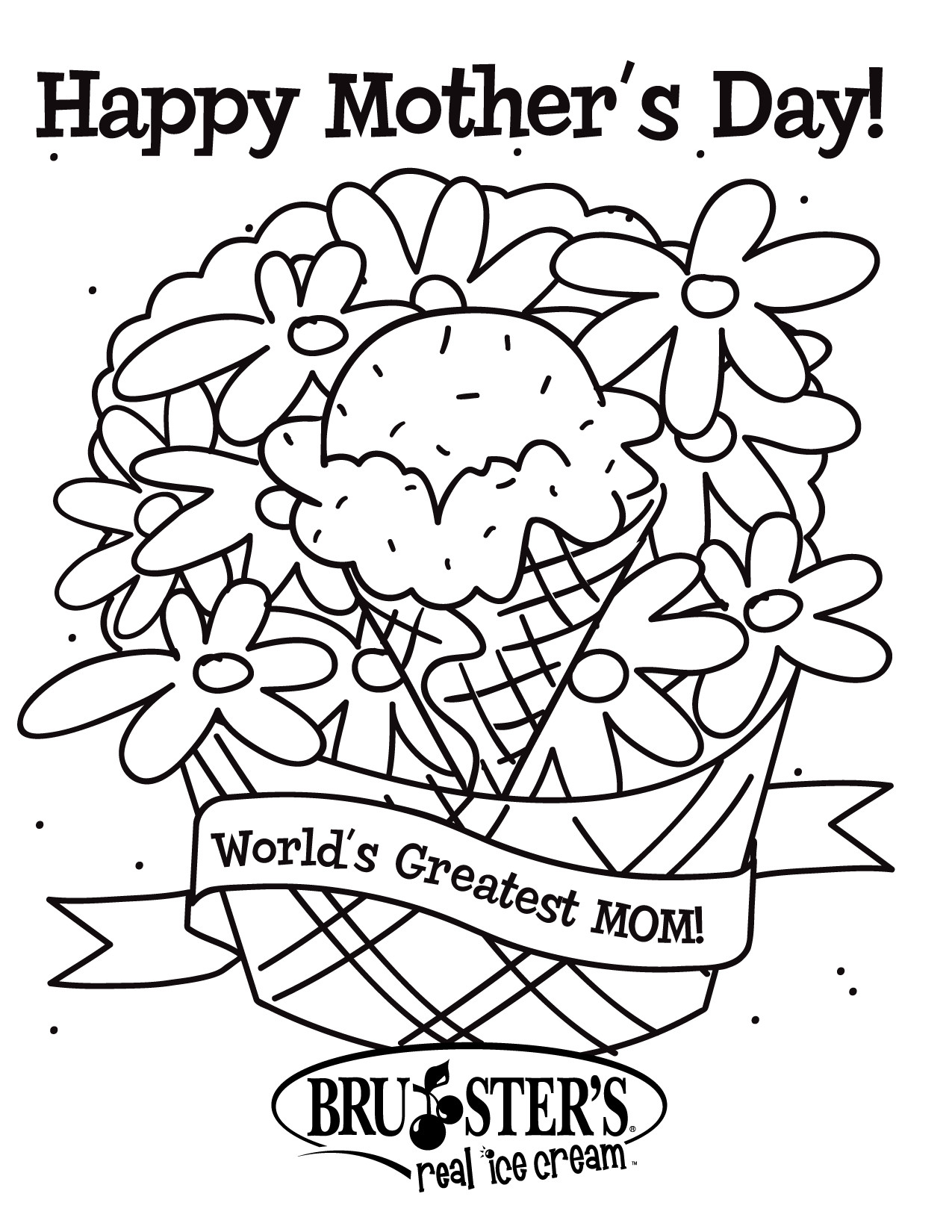 1275x1650 Free Kindergarten Mothers Day Coloring Pages Happy 11 8034