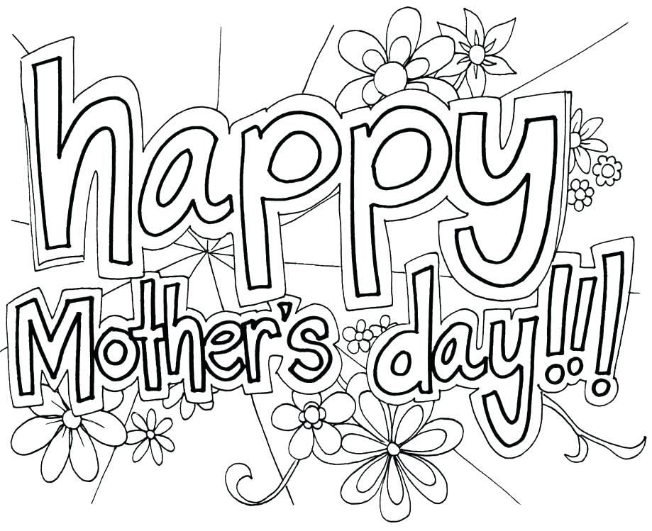 919x749 Mothers Day Coloring Pages Free Mothers Day Colouring Pages