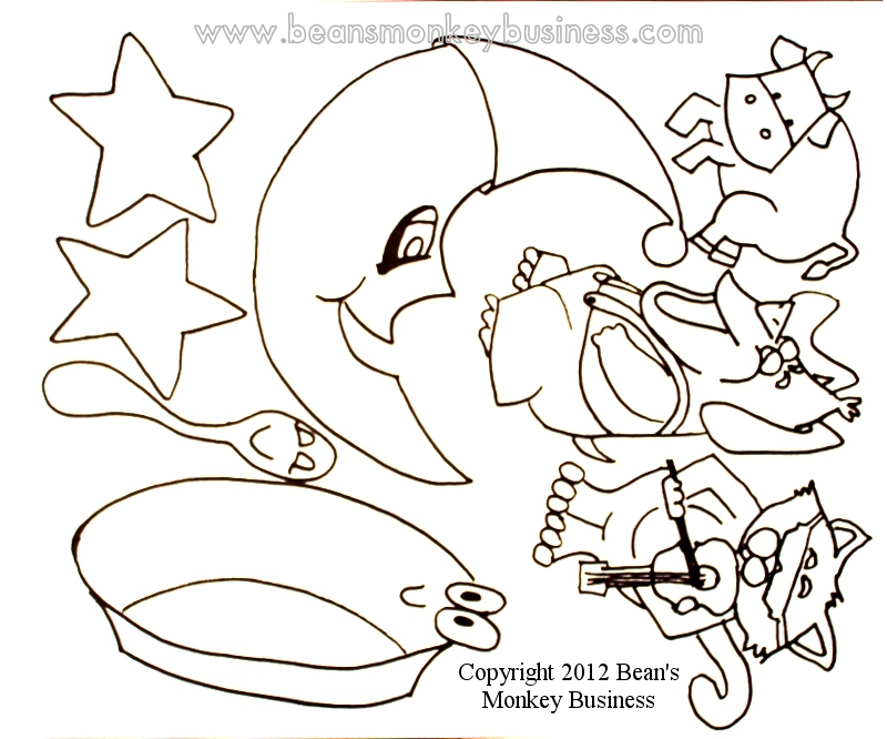 800x666 Stop Motion Animation Hey Diddle Diddle Wfree Printable Coloring