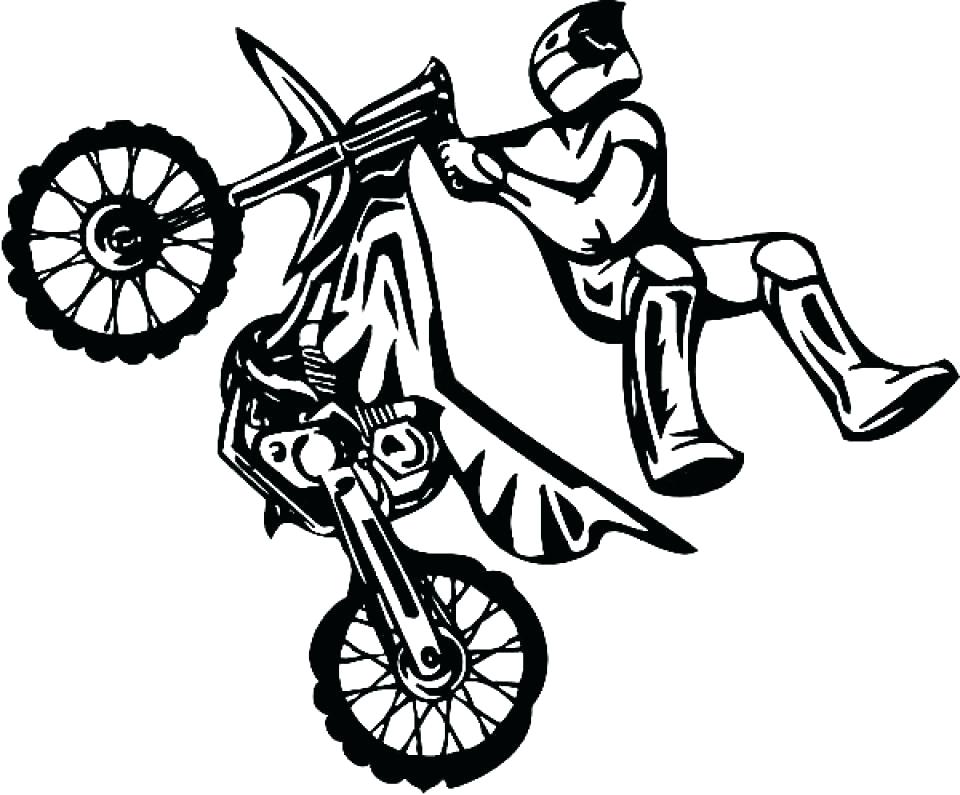 960x795 Motocross Coloring Pages Motocross Coloring Pages Appealing Dirt