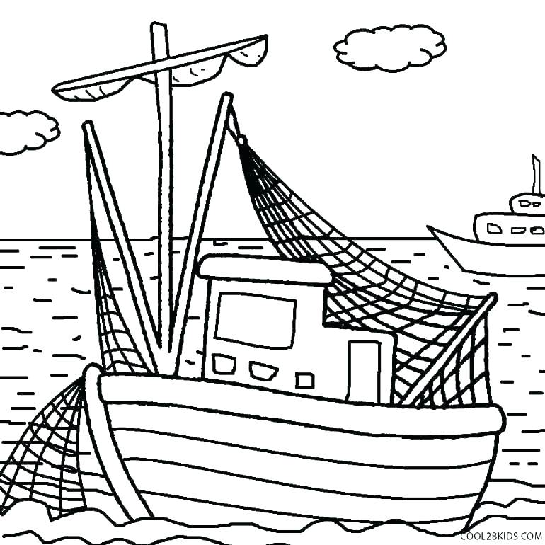 770x770 Boat Coloring Page Boat Coloring Page Boats Coloring Pages