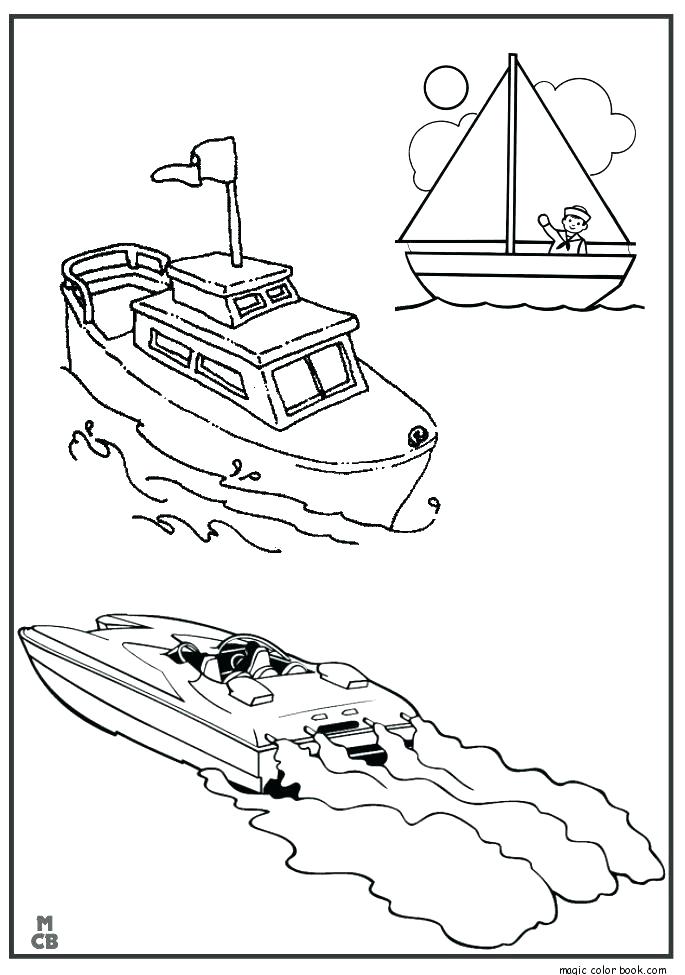 685x975 Coloring Pages Boats Coloring Collection