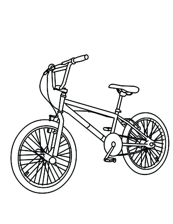 Motorbike Colouring Pages