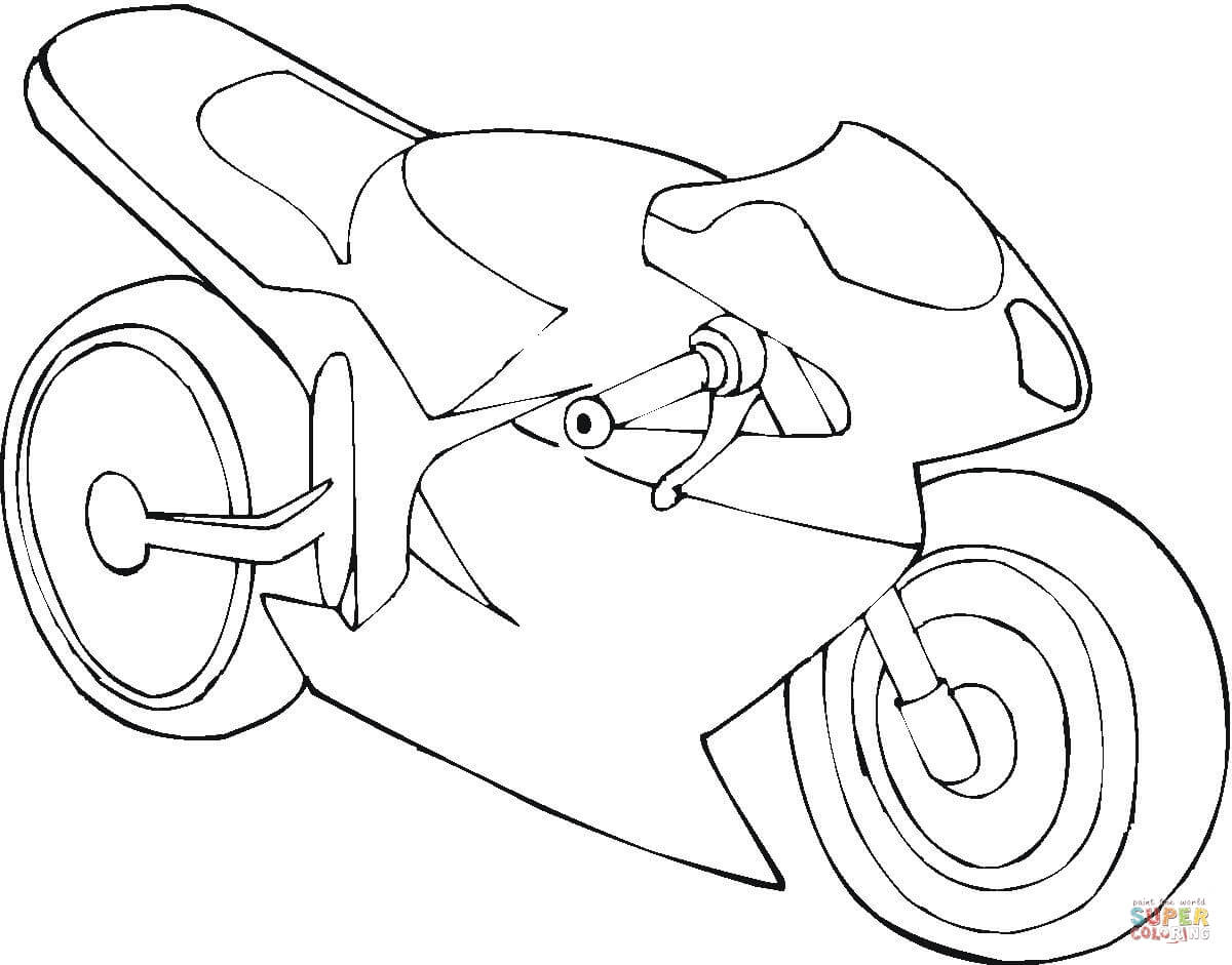 1200x941 Modest Motorbike Colouring Pictures Motorcycle