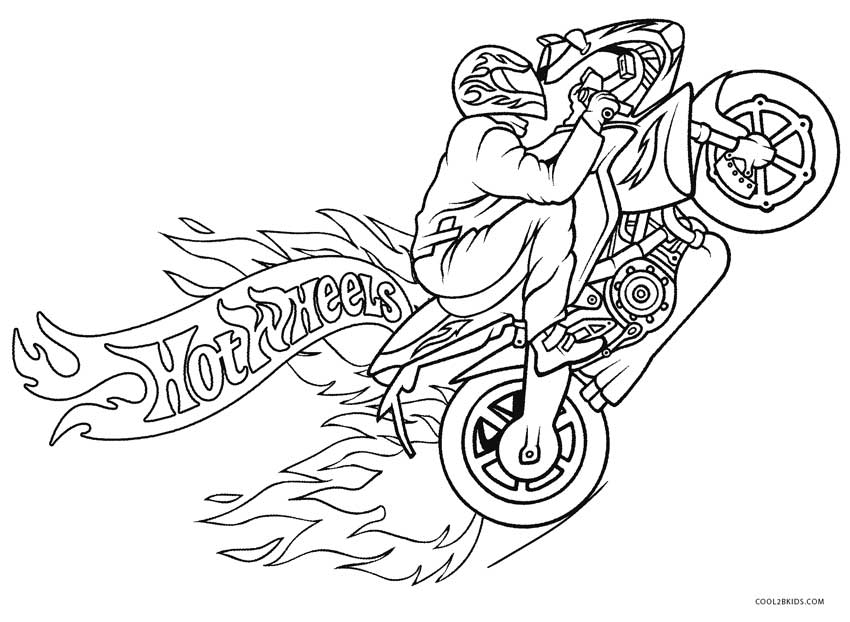 850x622 Free Printable Motorcycle Coloring Pages For Kids Cool2bkids