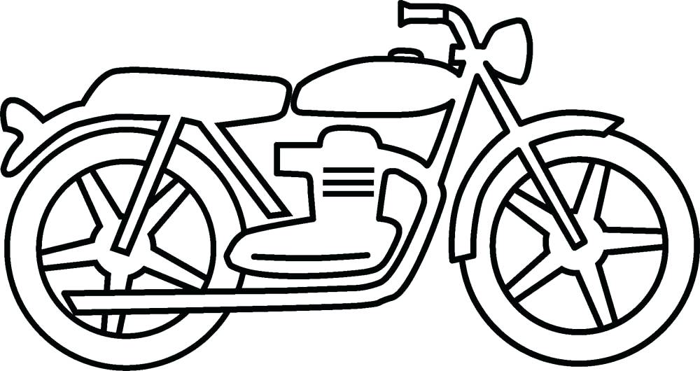 1000x530 Coloring Pages Of Motorcycles Motorcycle Coloring Pages Printable