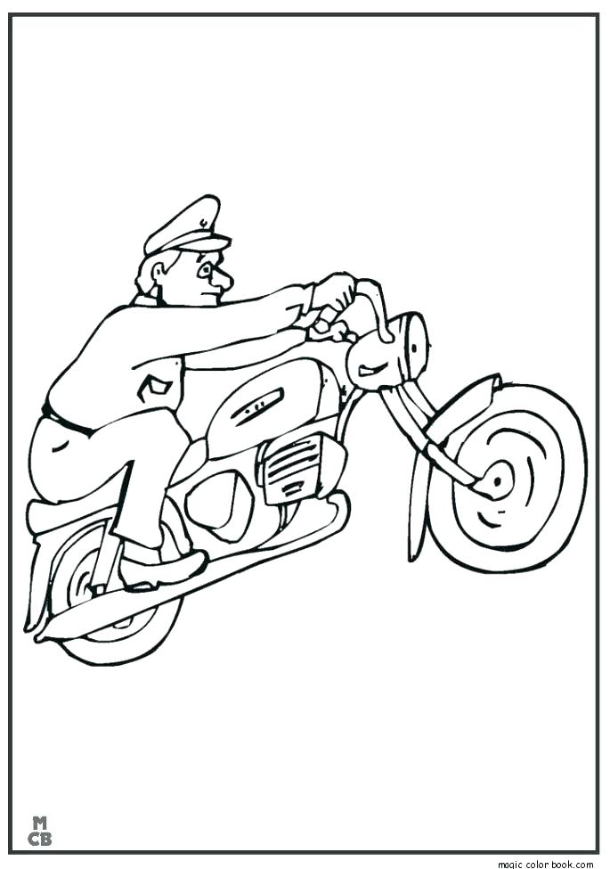 685x975 Motorcycle Coloring Pages To Print Motorcycle Coloring Pages