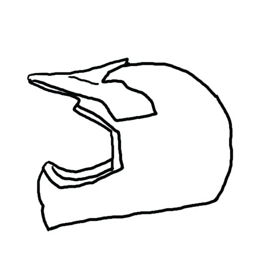 520x564 Bike Helmet Coloring Page Endearing Bike Helmet Coloring Page Pin