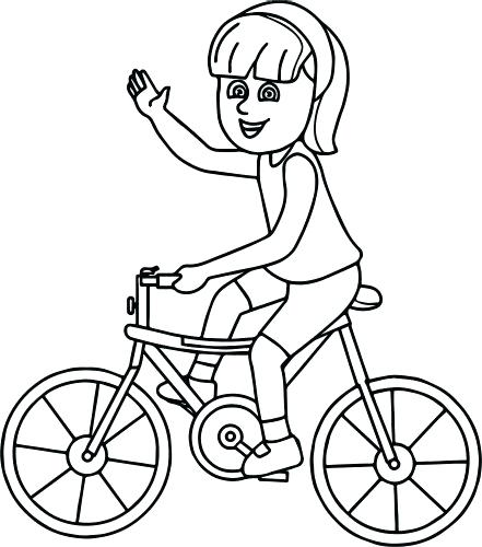 441x500 Bicycle Coloring Pages Coloring Page Bicycle Coloring Pages Riding