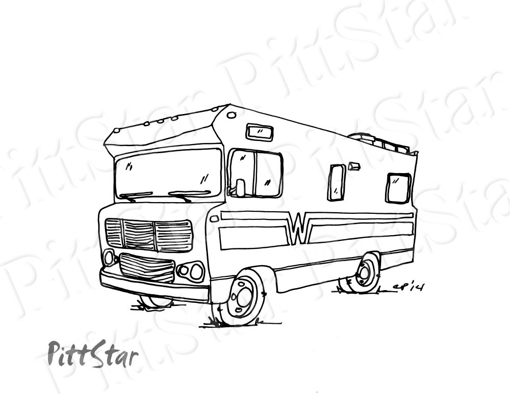 1000x774 Instant Download Happy Glamper Winnebago Motorhome